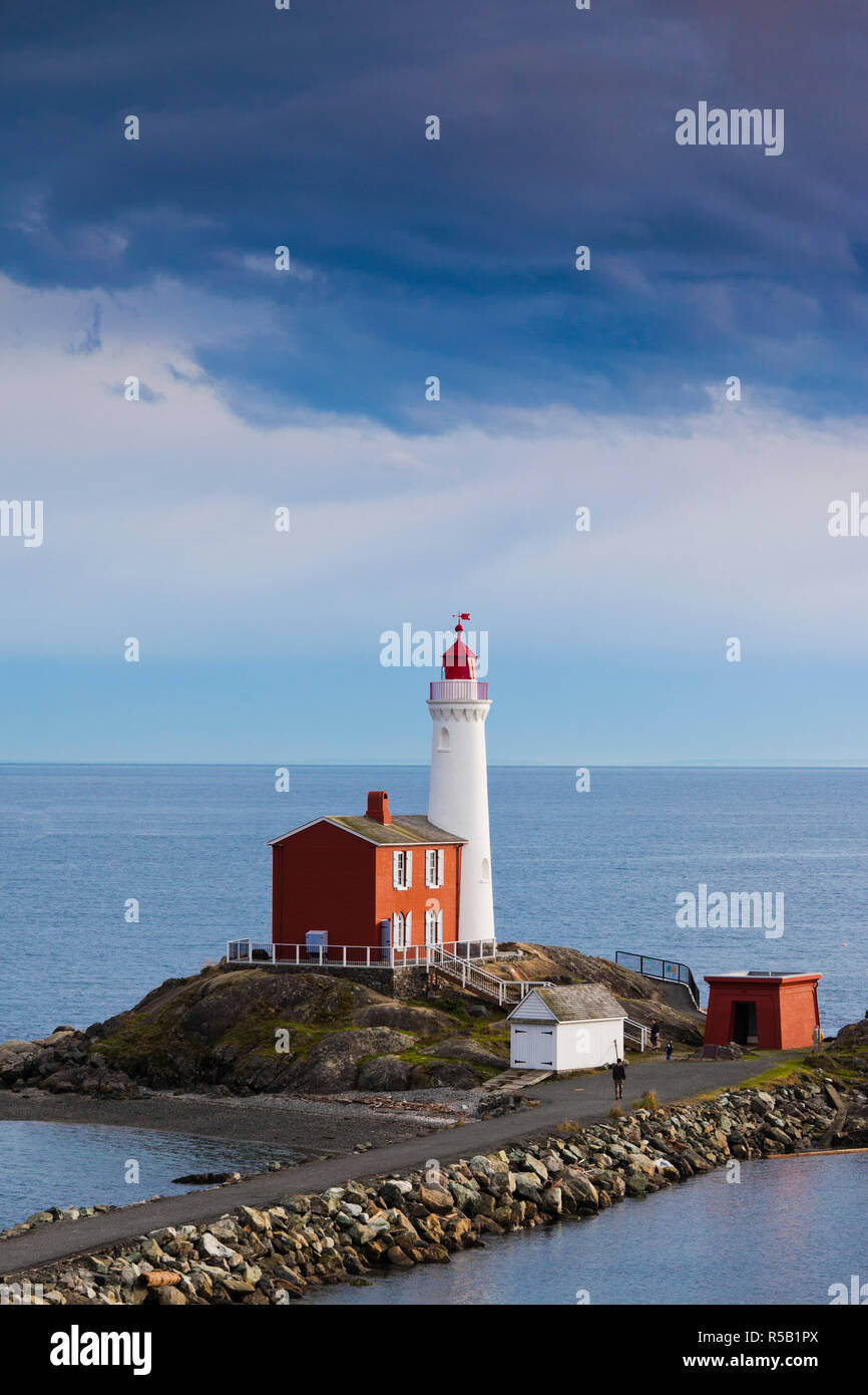 Canada, British Columbia, Vancouver Island, Victoria, Fisgard Lighthouse Stock Photo