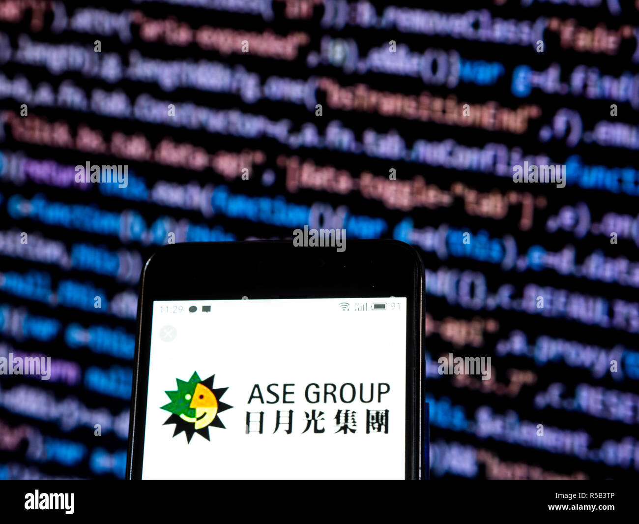 Advanced Semiconductor Engineering, Inc., also known as ASE Group logo