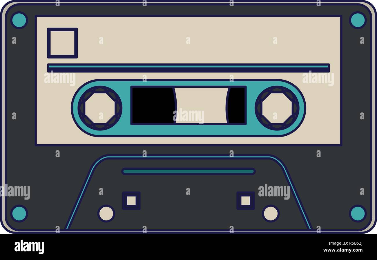 Old music cassette tape Stock Vector Image & Art - Alamy