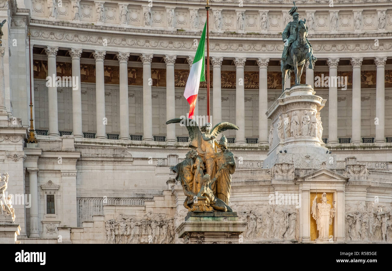 piazza-venezia-in-rome-stock-photo-alamy