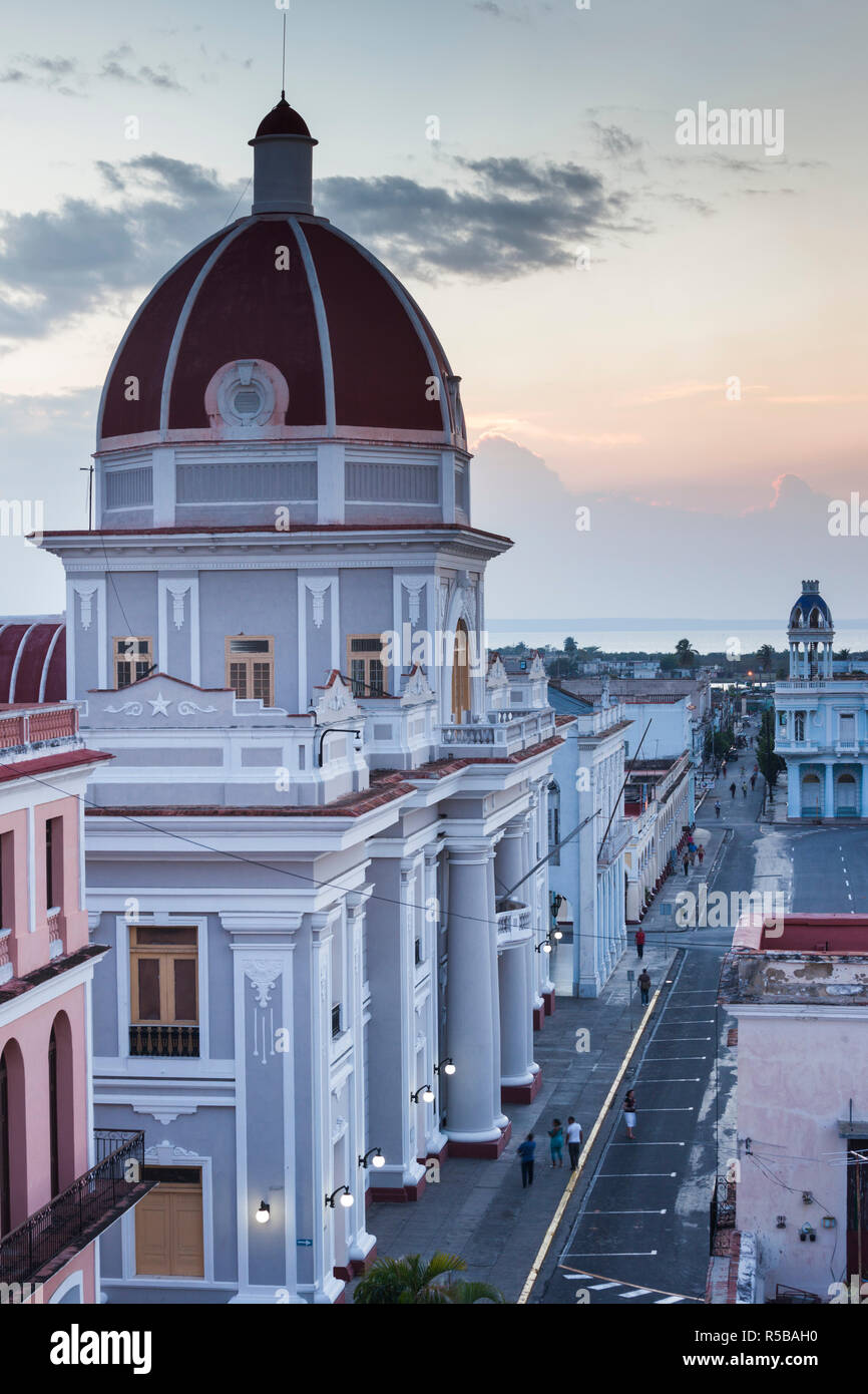 Cuba, Cienfuegos Province, Cienfuegos, Palacio de Gobierno, government building Stock Photo