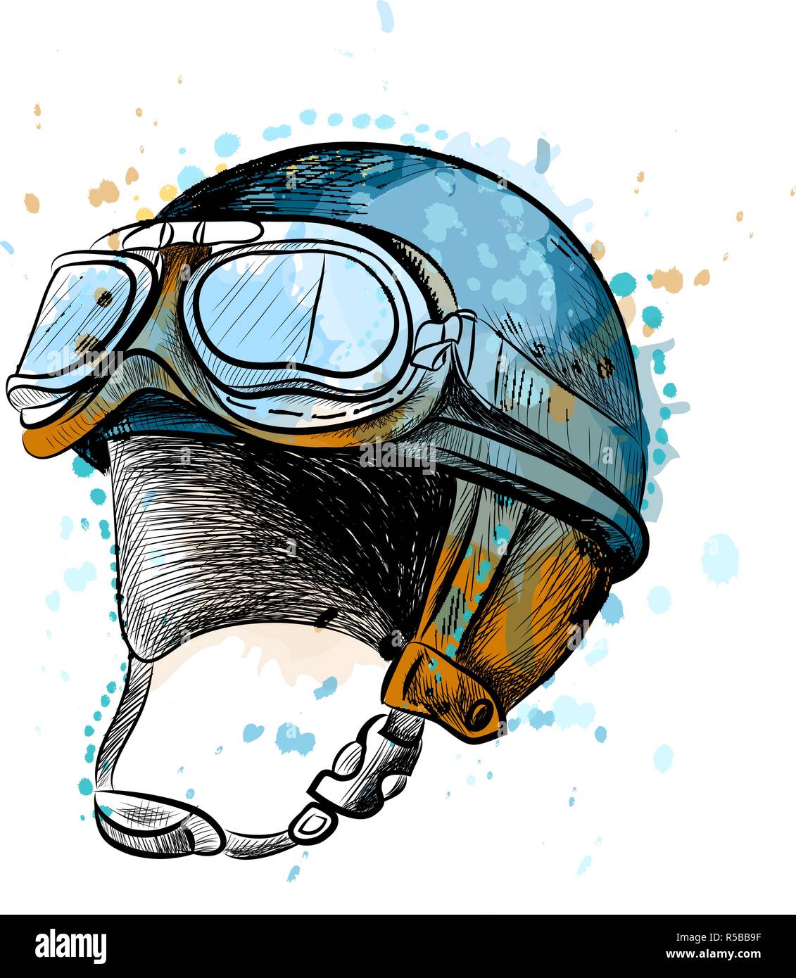 Vintage Race Helmet High Resolution Stock Photography And Images Alamy