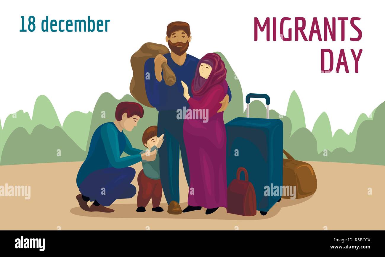 World migrants day concept banner. Cartoon illustration of world migrants day vector concept banner for web design Stock Vector Image & Art - Alamy World migrants day concept banner. Cartoon illustration of world migrants day vector concept banner for web design Stock Vector Image & Art - Alamy