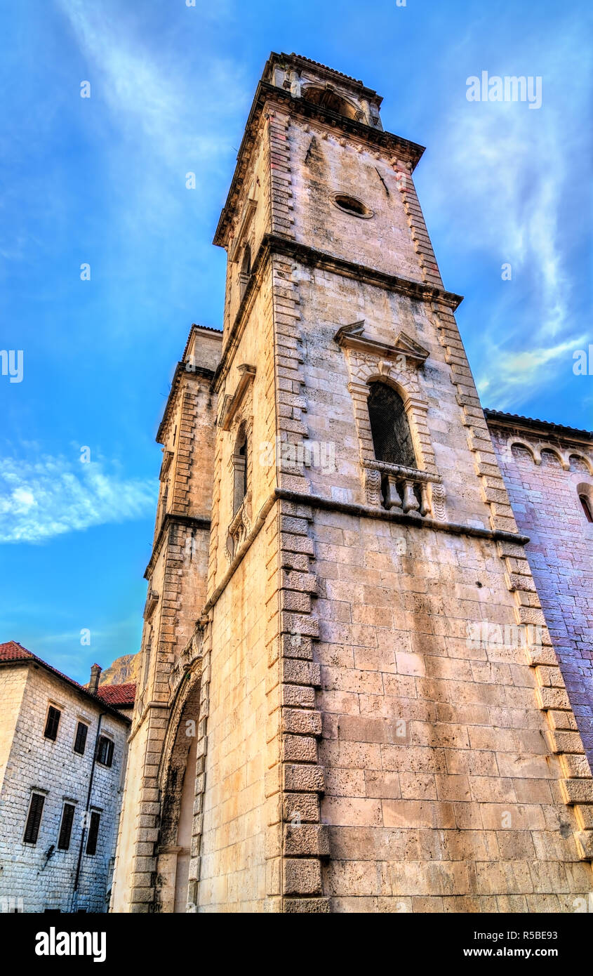 The Cathedral Of Saint Tryphon In Kotor Montenegro Stock Photo Alamy the-cathedral-of-saint-tryphon-in-kotor-montenegro-stock-photo-alamy