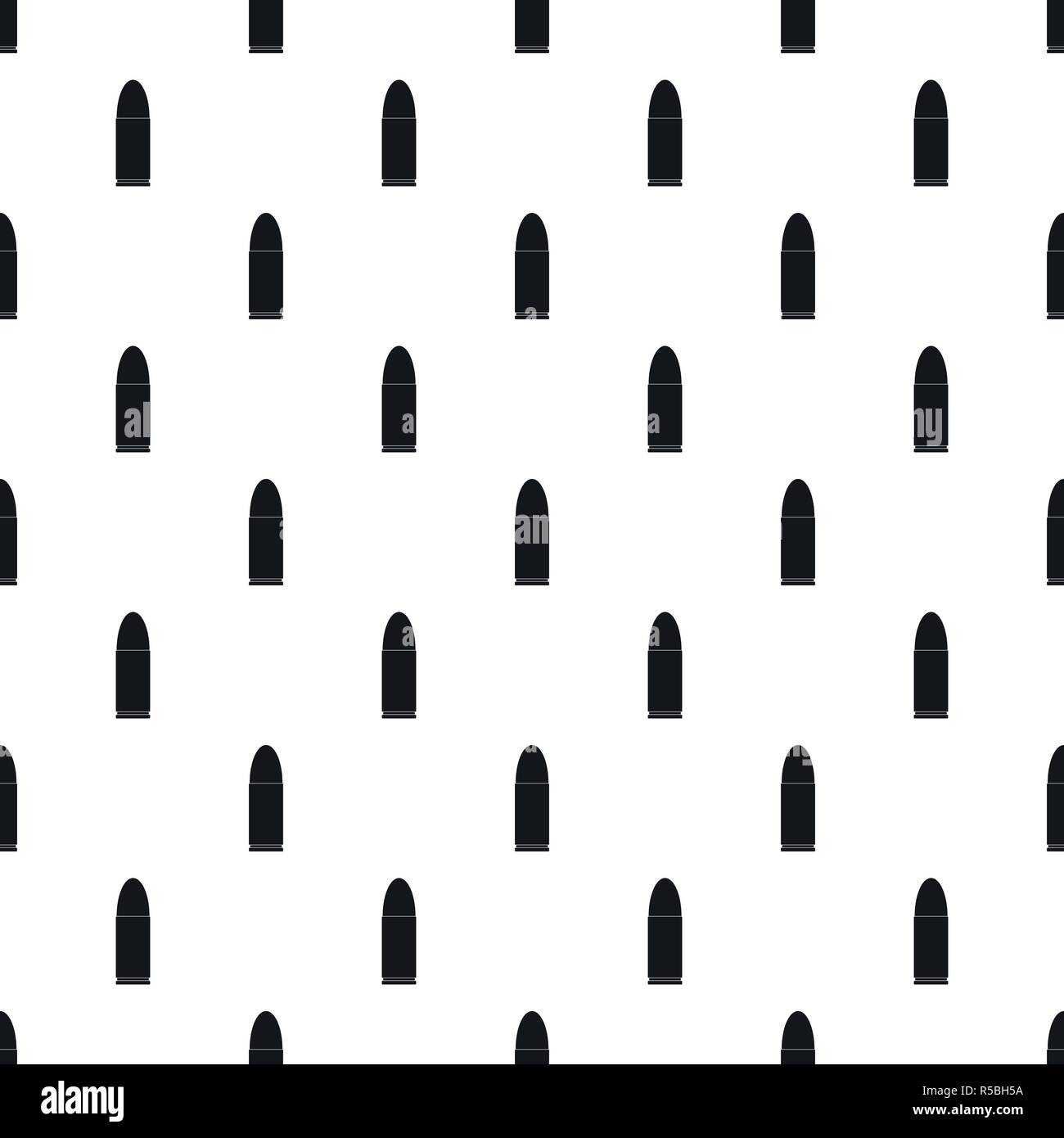Pistol pattern seamless vector repeat geometric for any web design Stock Vector