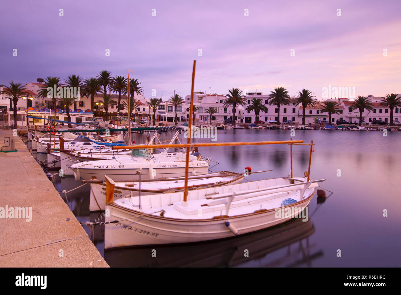 Fornells, Menorca, Balearic Islands, Spain Stock Photo