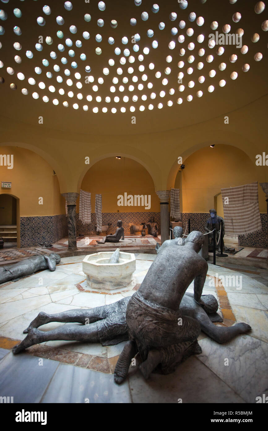 Israel, North Coast, AkkoAcre, ancient city, Hammam AlPasha Turkish