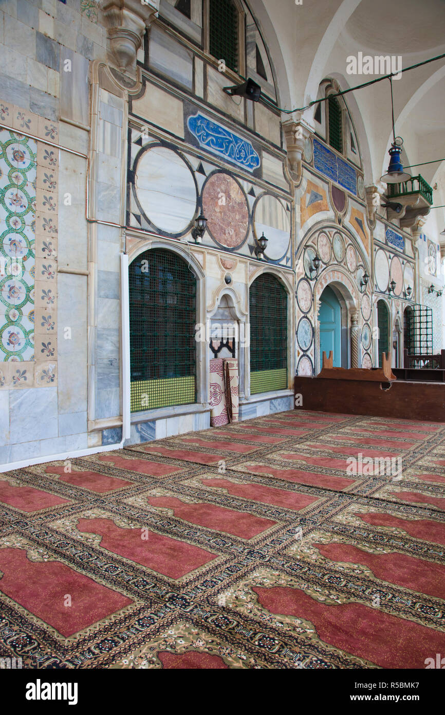 Israel, North Coast, Akko-Acre, Ancient City, Al Jazzar Mosque Stock ...