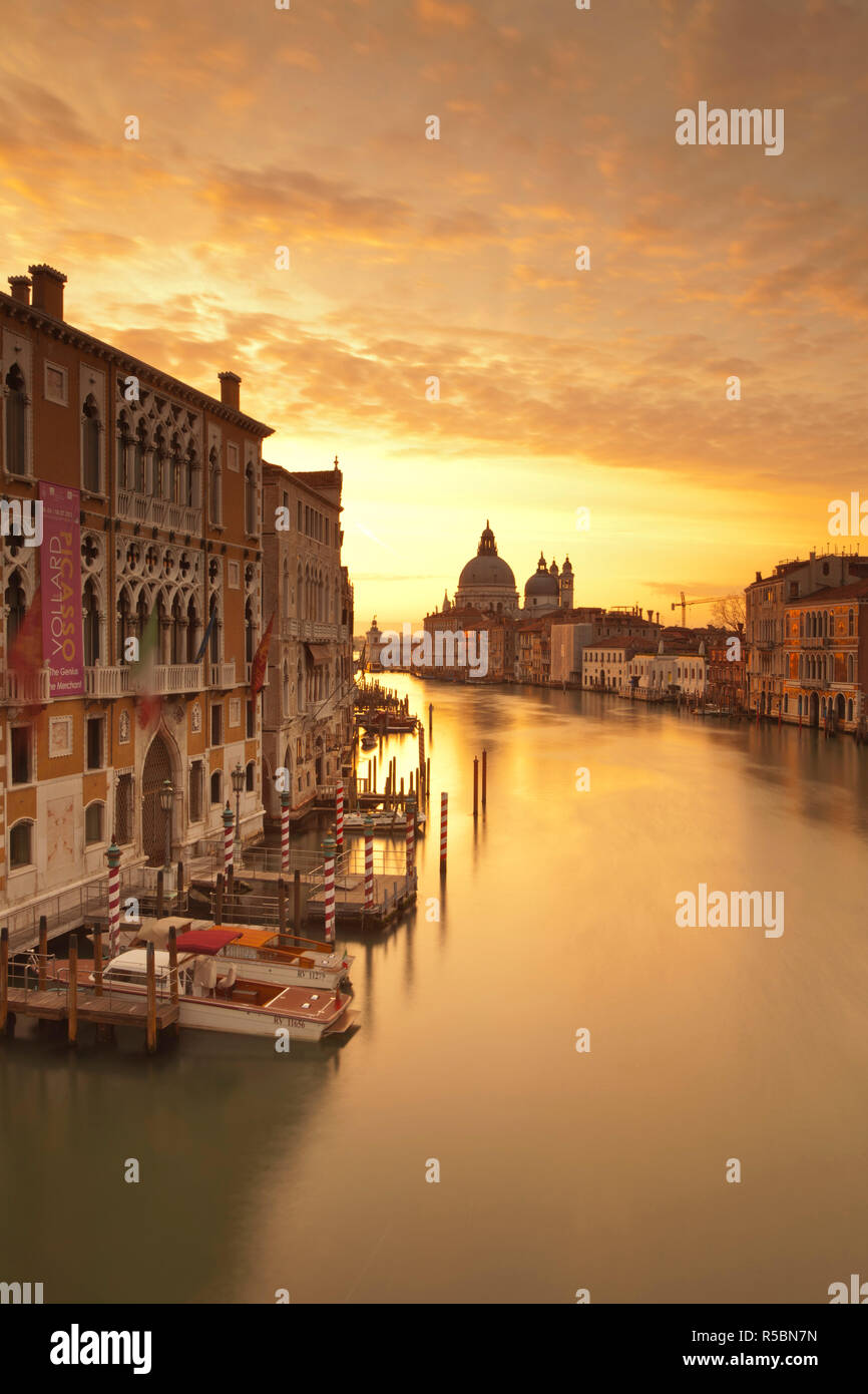 Santa Maria Della Salute, Grand Canal, Venice, Italy Stock Photo