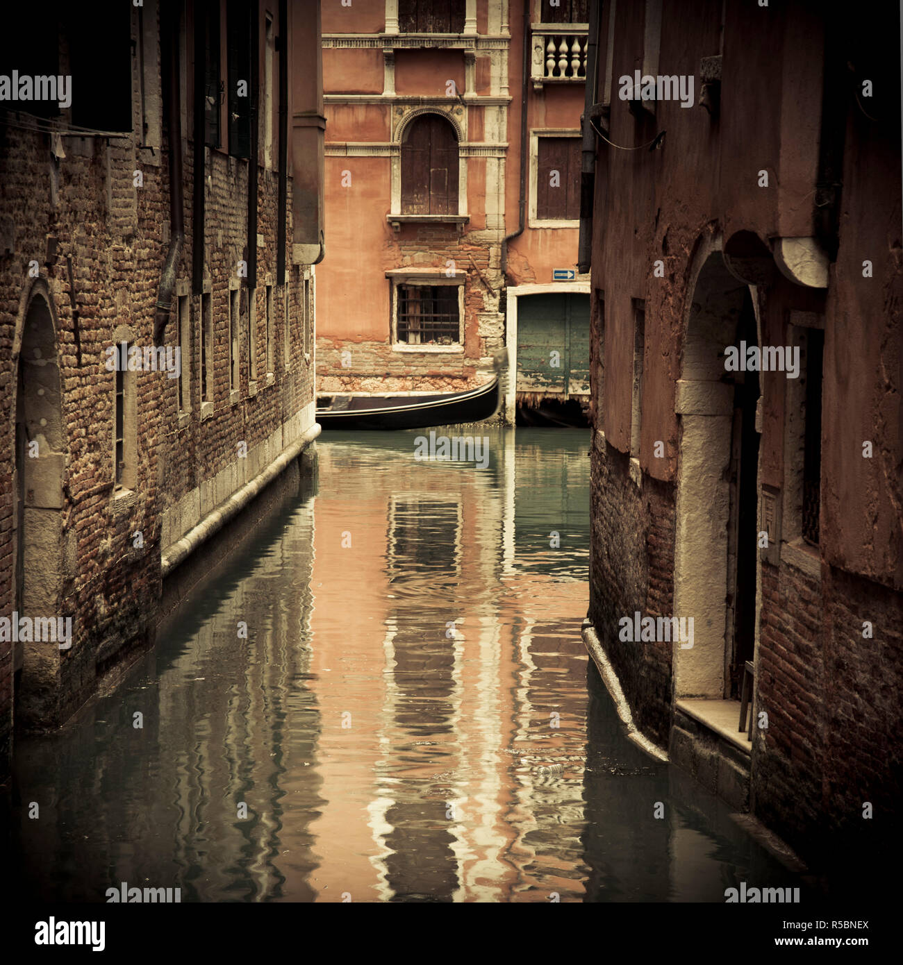 Canal in Venice, Italy Stock Photo
