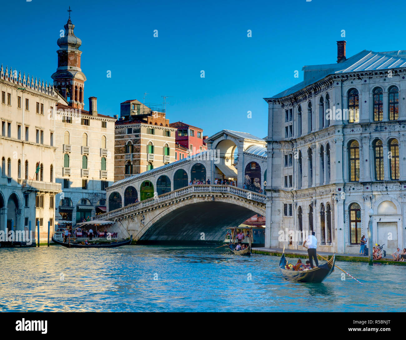 Bridge over canal with people on hi-res stock photography and images ...