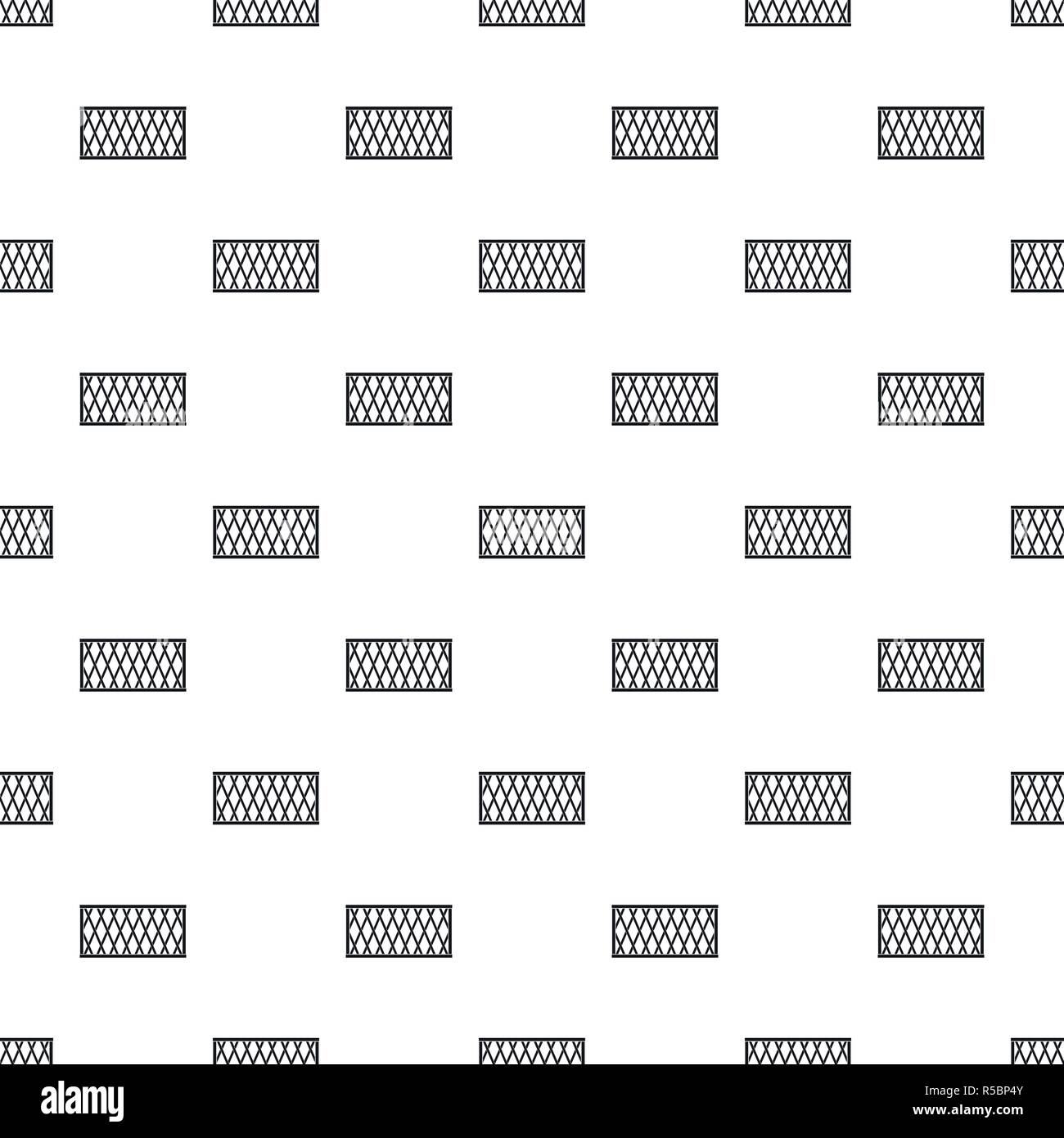 Fence pattern seamless vector repeat geometric for any web design Stock ...