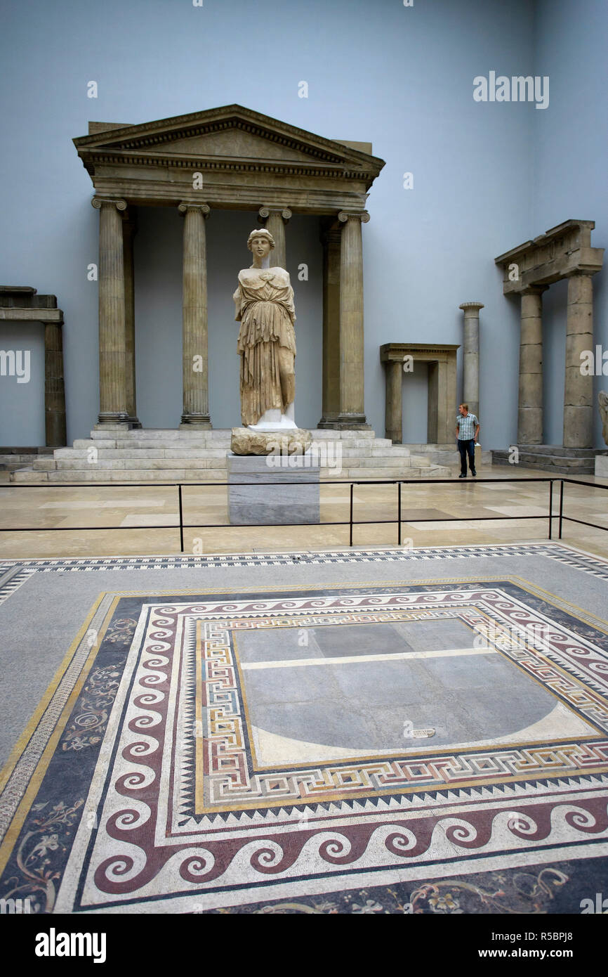 Germany, Berlin, Pergamon Museum, Temple of Zeus Sosipolis Stock Photo