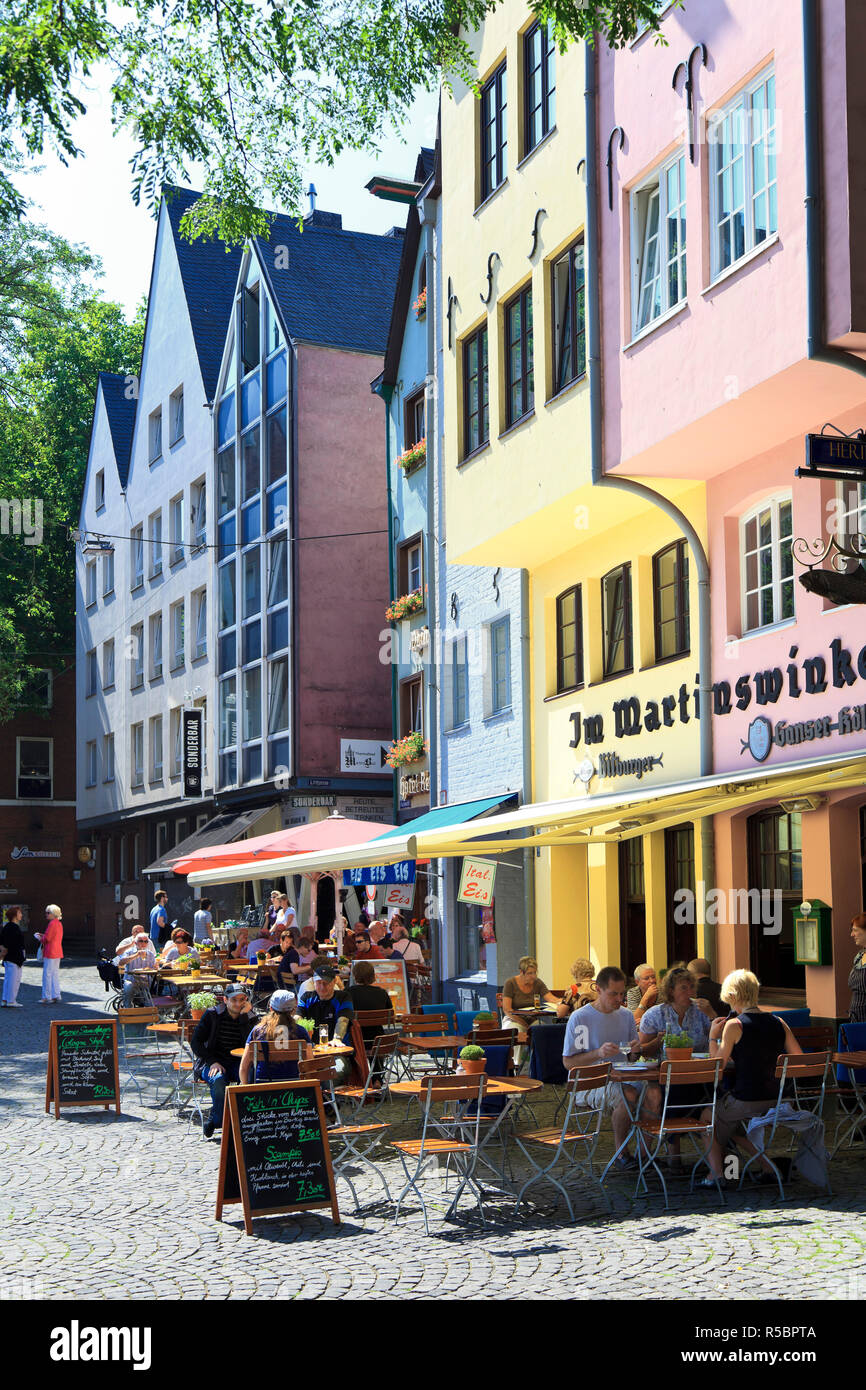 Germany, North Rhine Westphalia, Cologne (Koln), Old Town, Fischmarkt Stock Photo