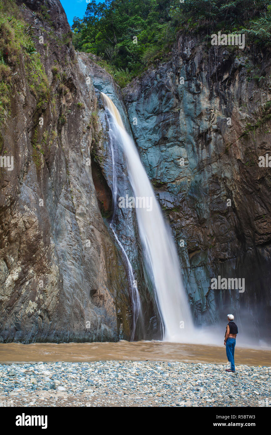Dominican Republic, Jarabacoa, Salto de Jimenoa Uno Stock Photo - Alamy