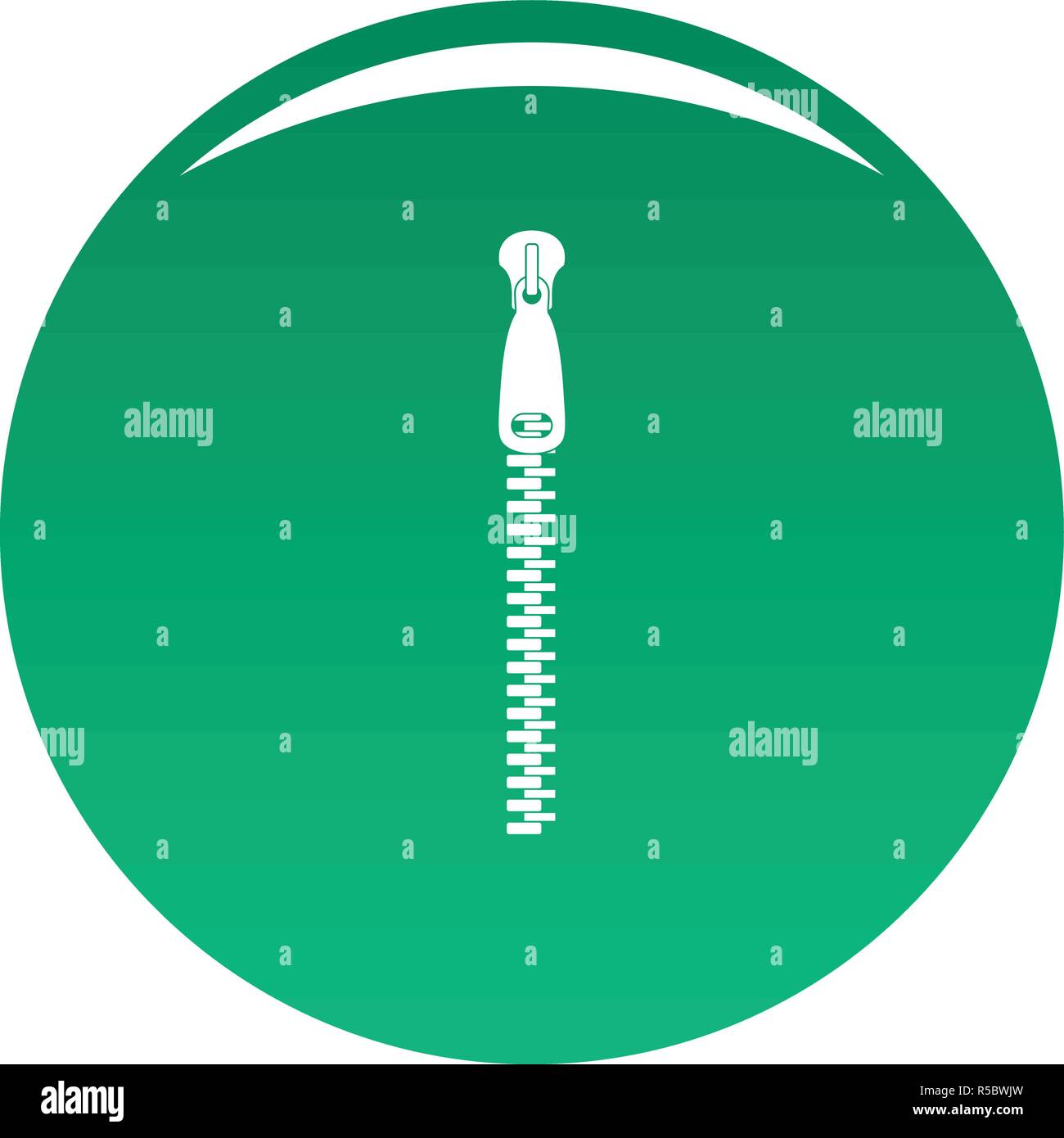 Steel zip icon. Simple illustration of steel zip vector icon for any ...