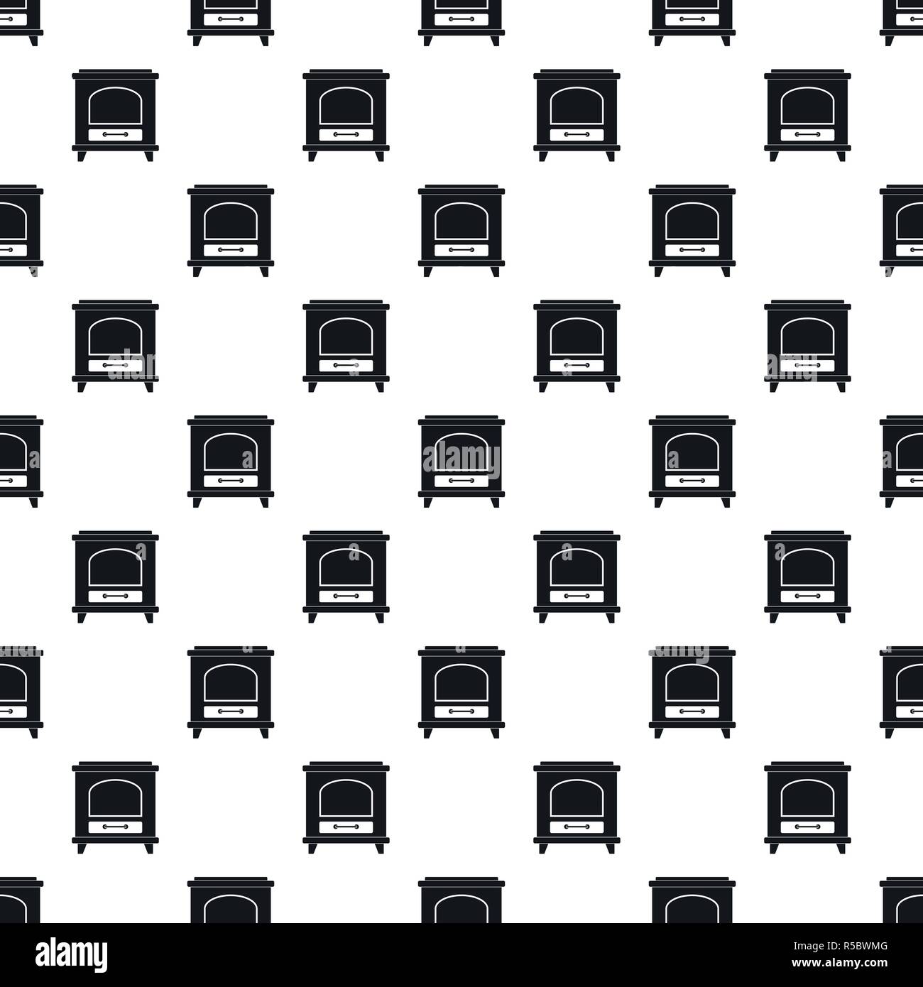 Ancient oven pattern seamless vector repeat geometric for any web design Stock Vector