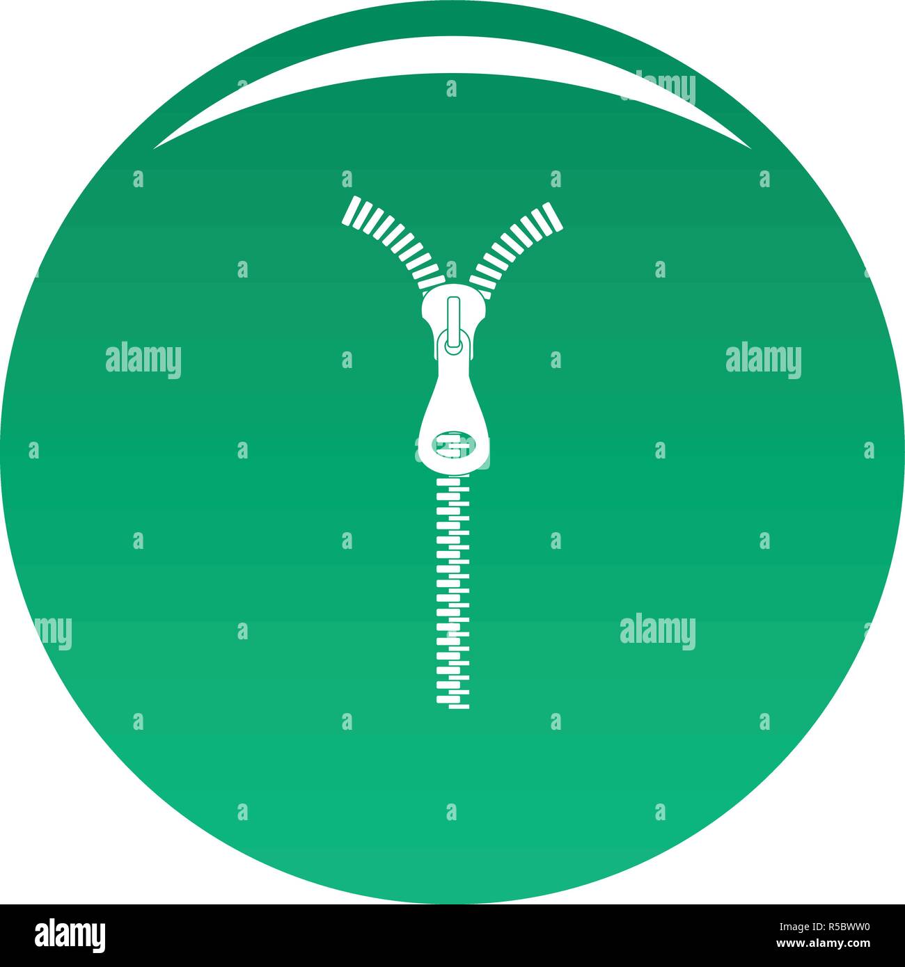 Short zip icon. Simple illustration of short zip vector icon for any ...