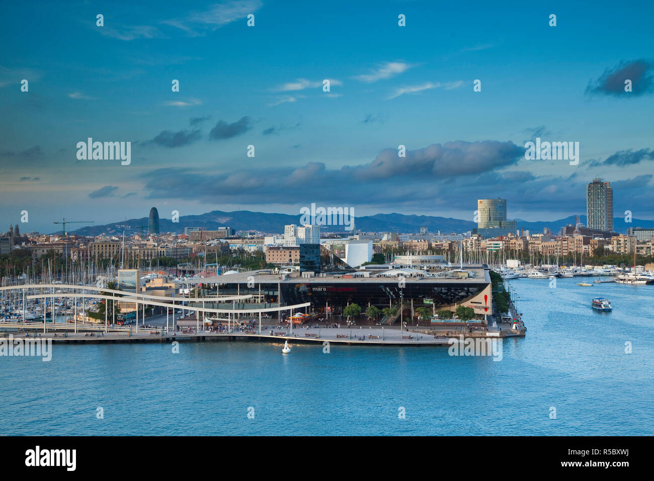 Port Vell, Barcelona, Spain Stock Photo