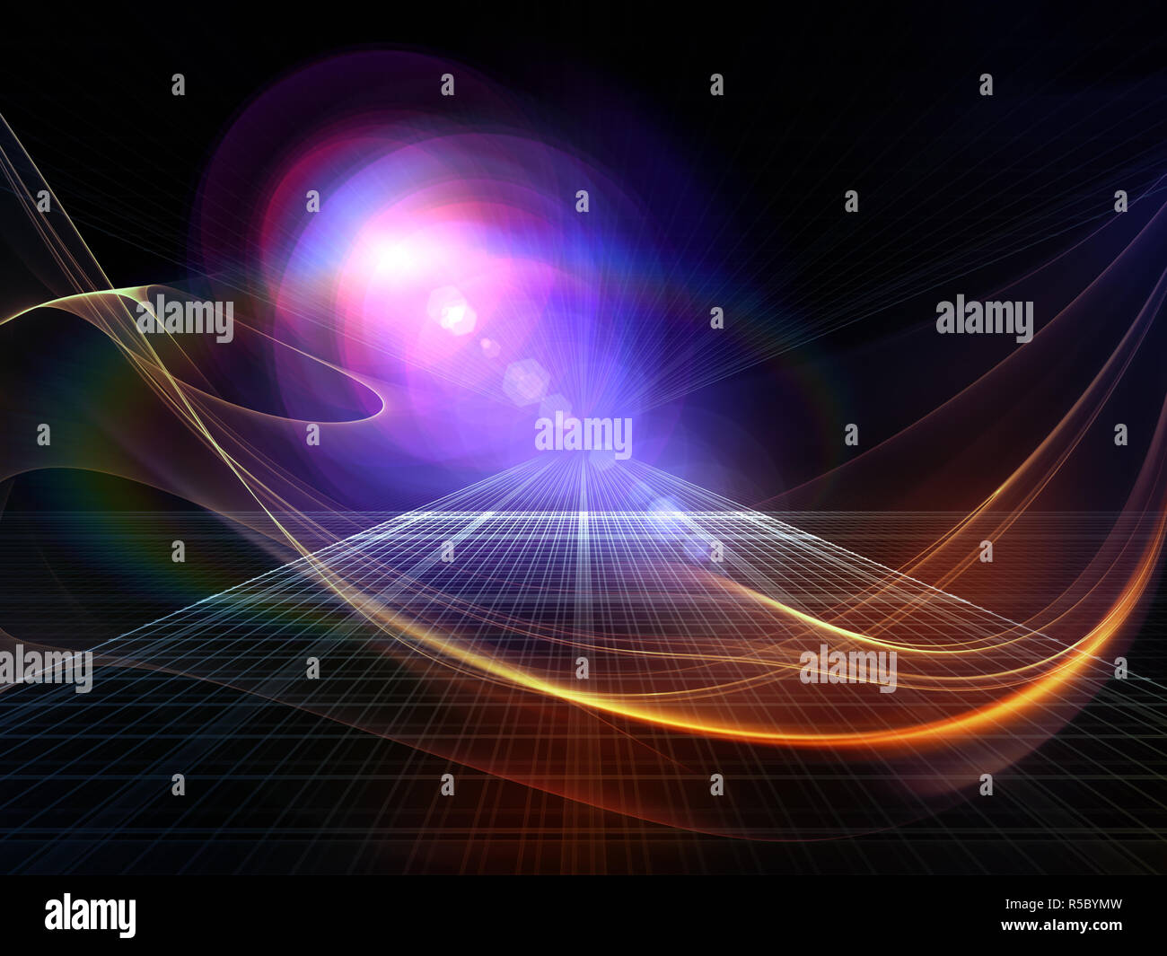 Digital sine waves hi-res stock photography and images - Alamy