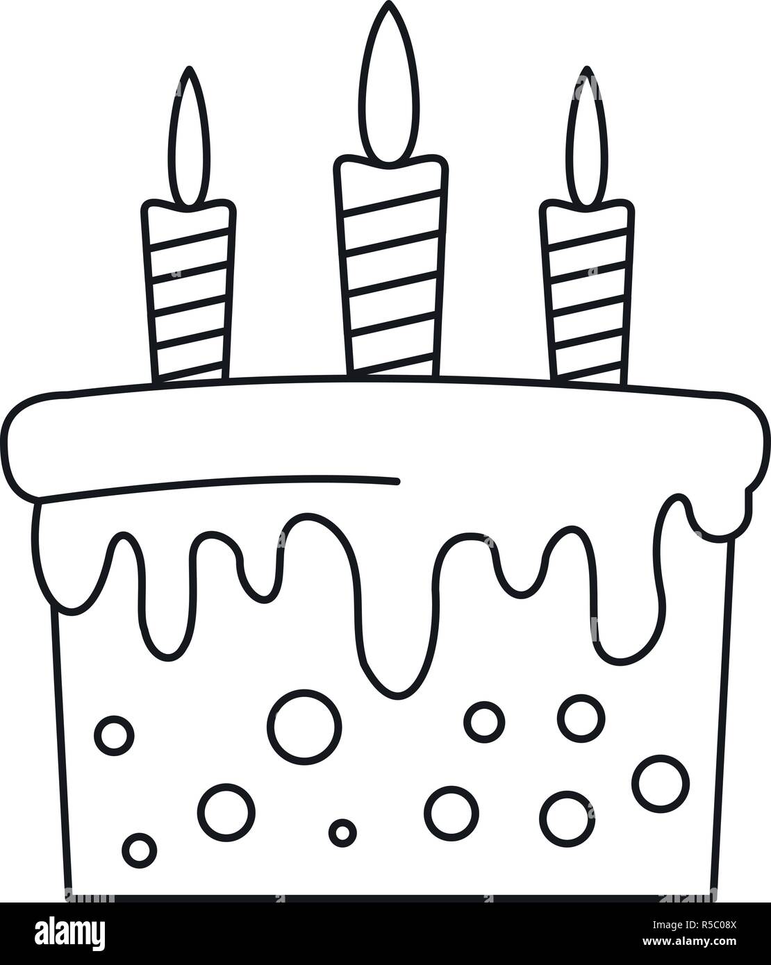 5,700+ Birthday Cake Outline Stock Photos, Pictures & Royalty-Free Images -  iStock