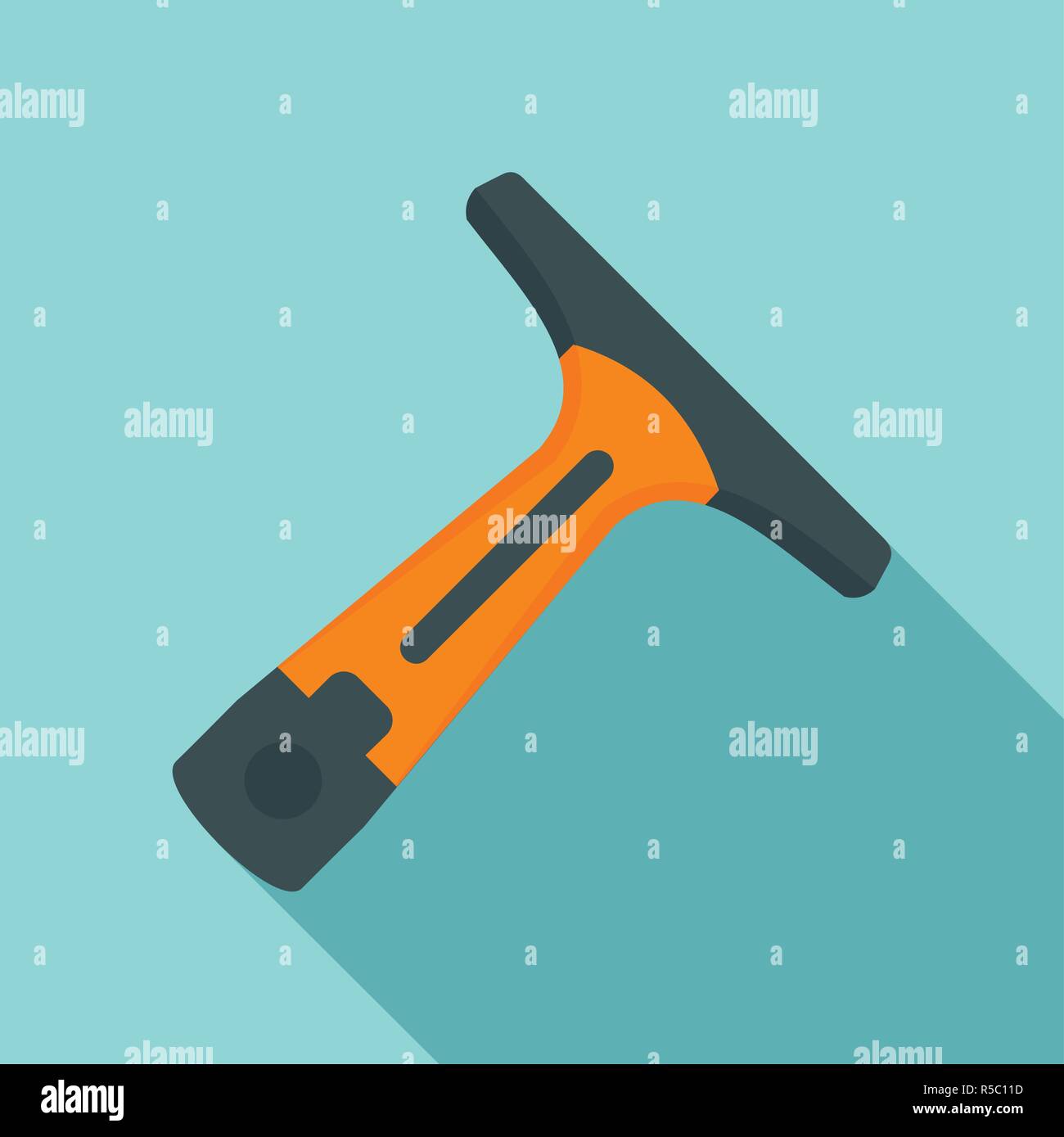 Indoor car wash tool icon. Flat illustration of indoor car wash tool