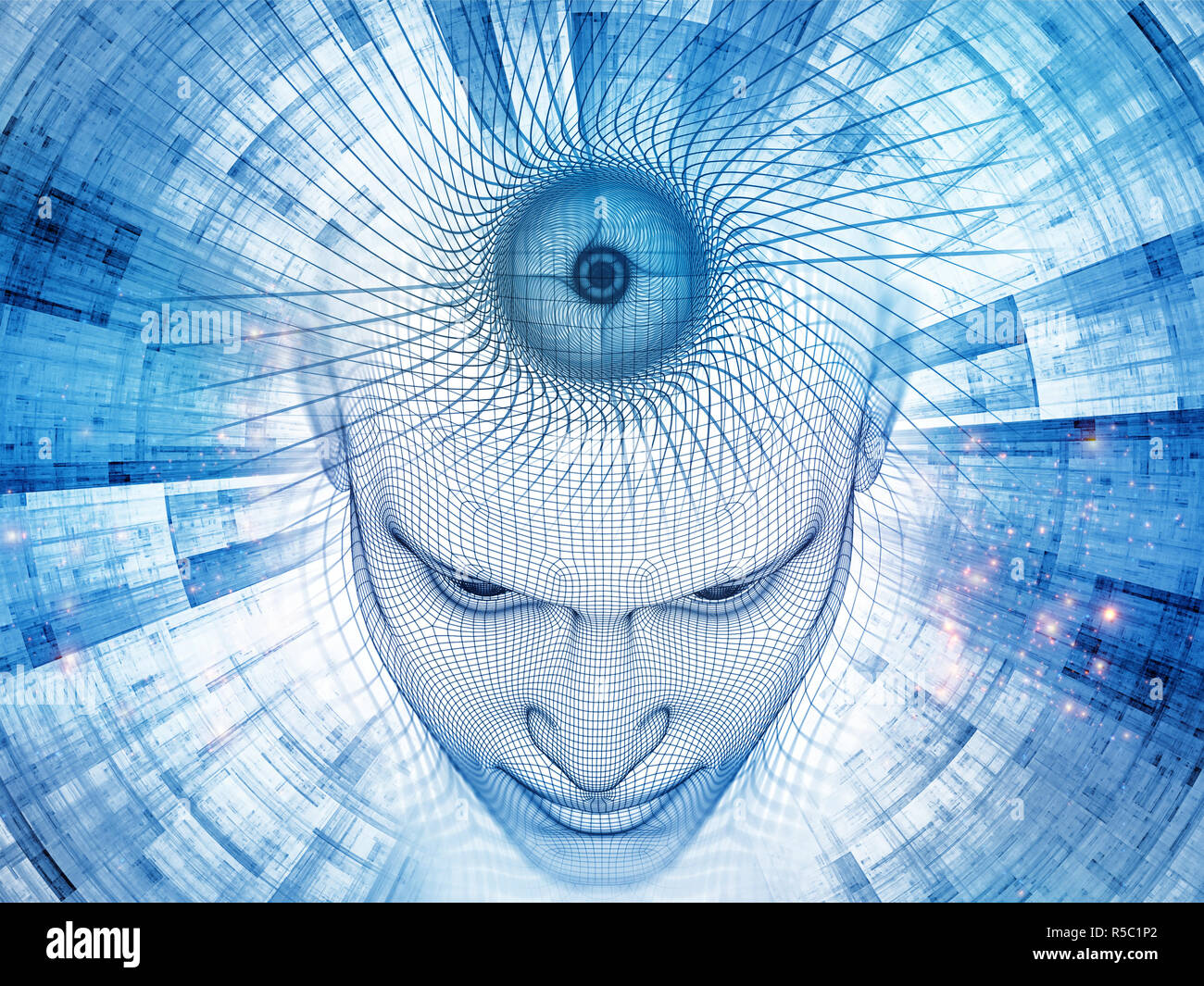 Our Digital Mind Stock Photo - Alamy