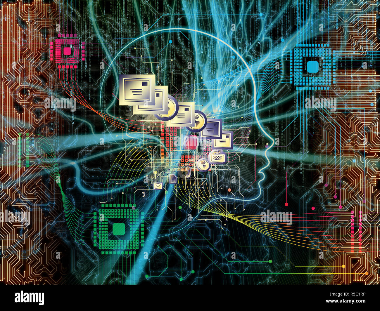 Illusions of Machine Consciousness Stock Photo - Alamy