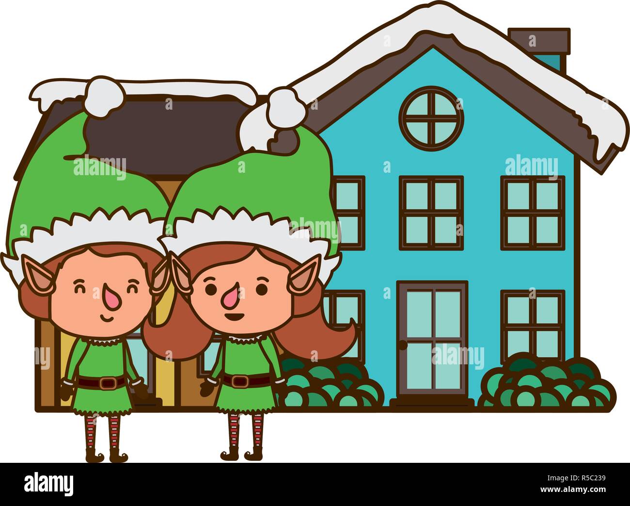 Couple dancing by window Stock Vector Images - Alamy