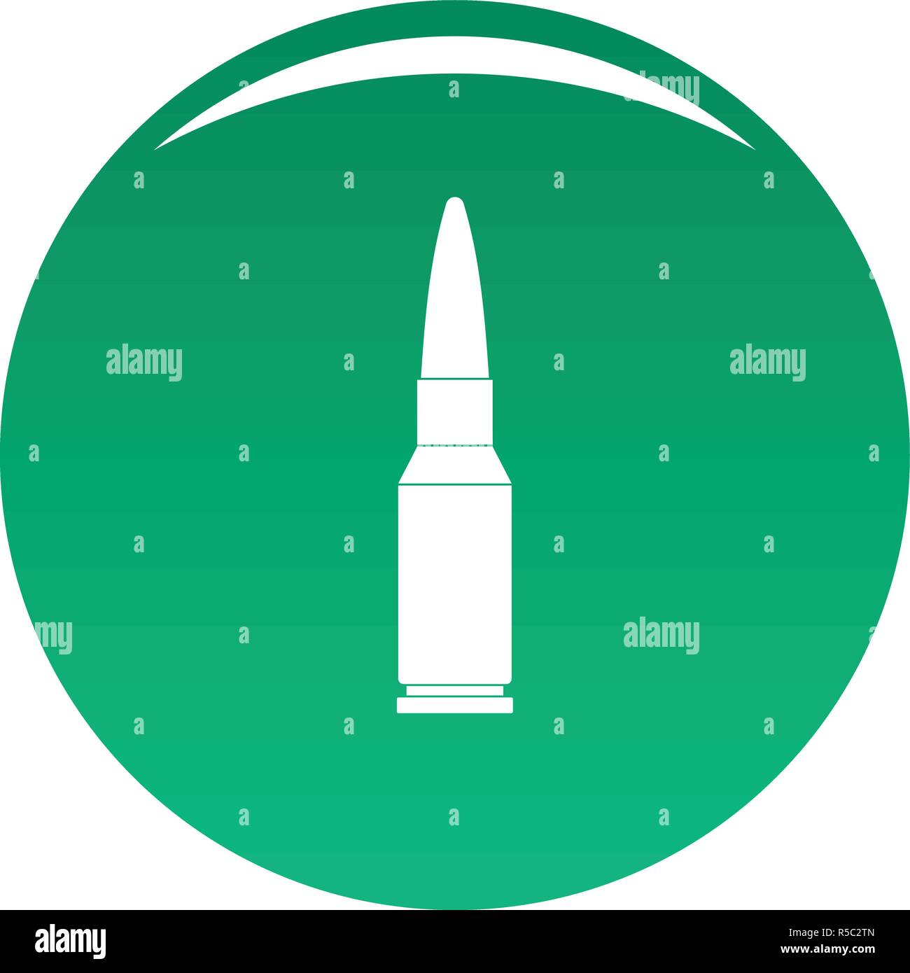 Big bullet icon. Simple illustration of big bullet vector icon for any ...