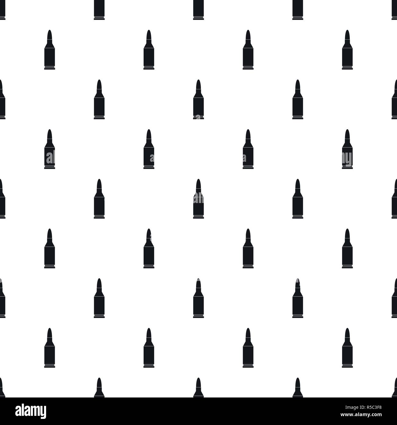 Bullet pattern seamless vector repeat geometric for any web design Stock Vector