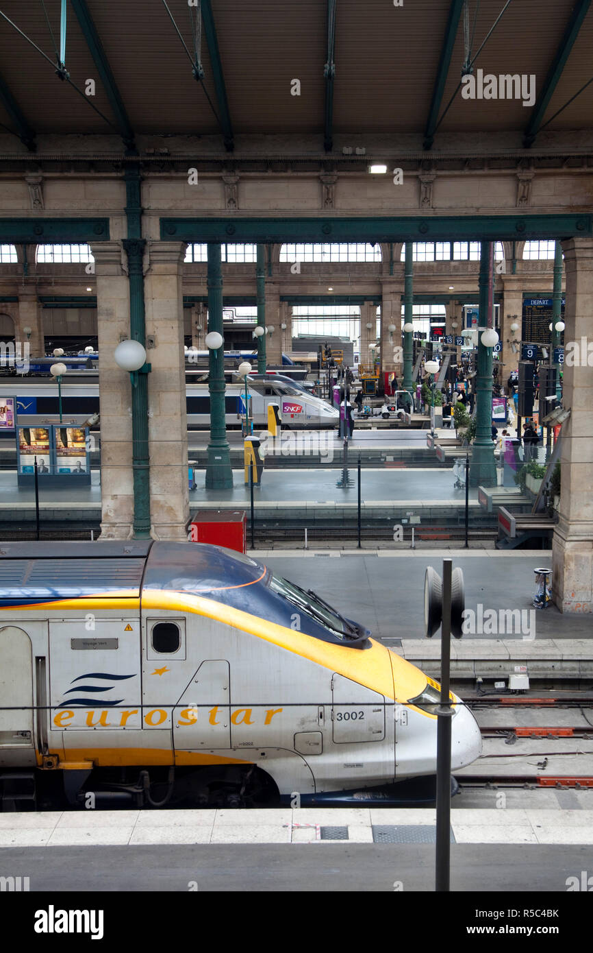 EUROSTAR TRAIN STATION PARIS GARE DU NORD visual data 8