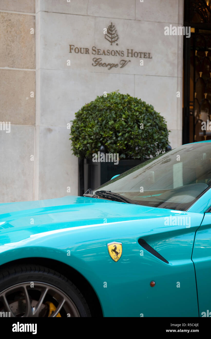 Hotel V, Avenue V, Paris, France Stock Photo Alamy