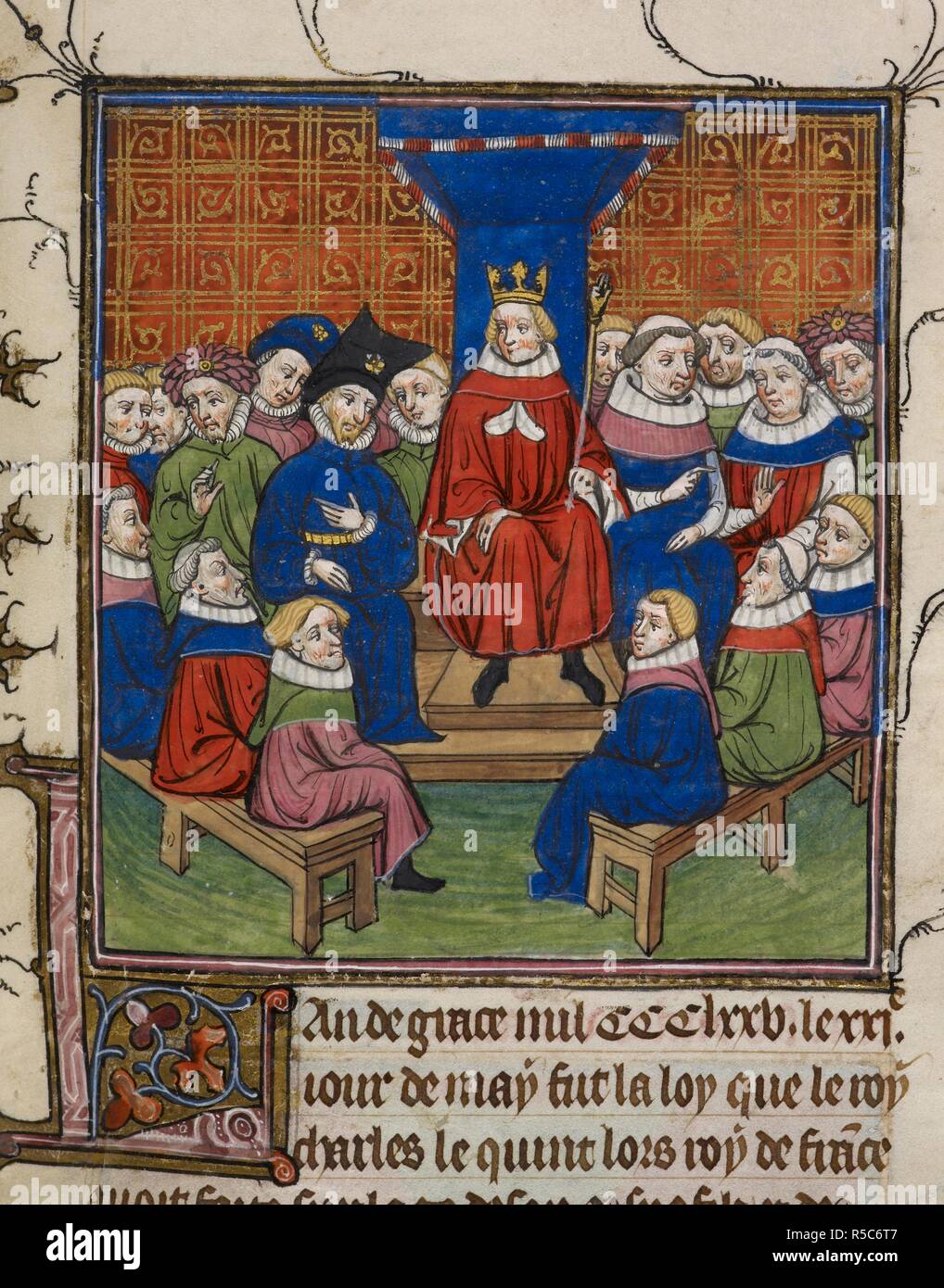 Historisches Bild zur Veranschaulichung von Regeln