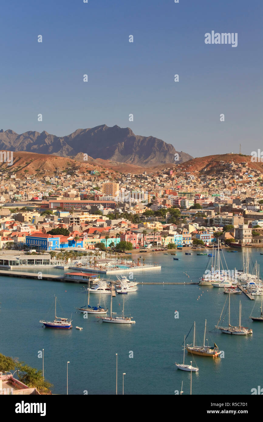 Cape Verde, Sao Vicente, Mindelo, Harbour Stock Photo