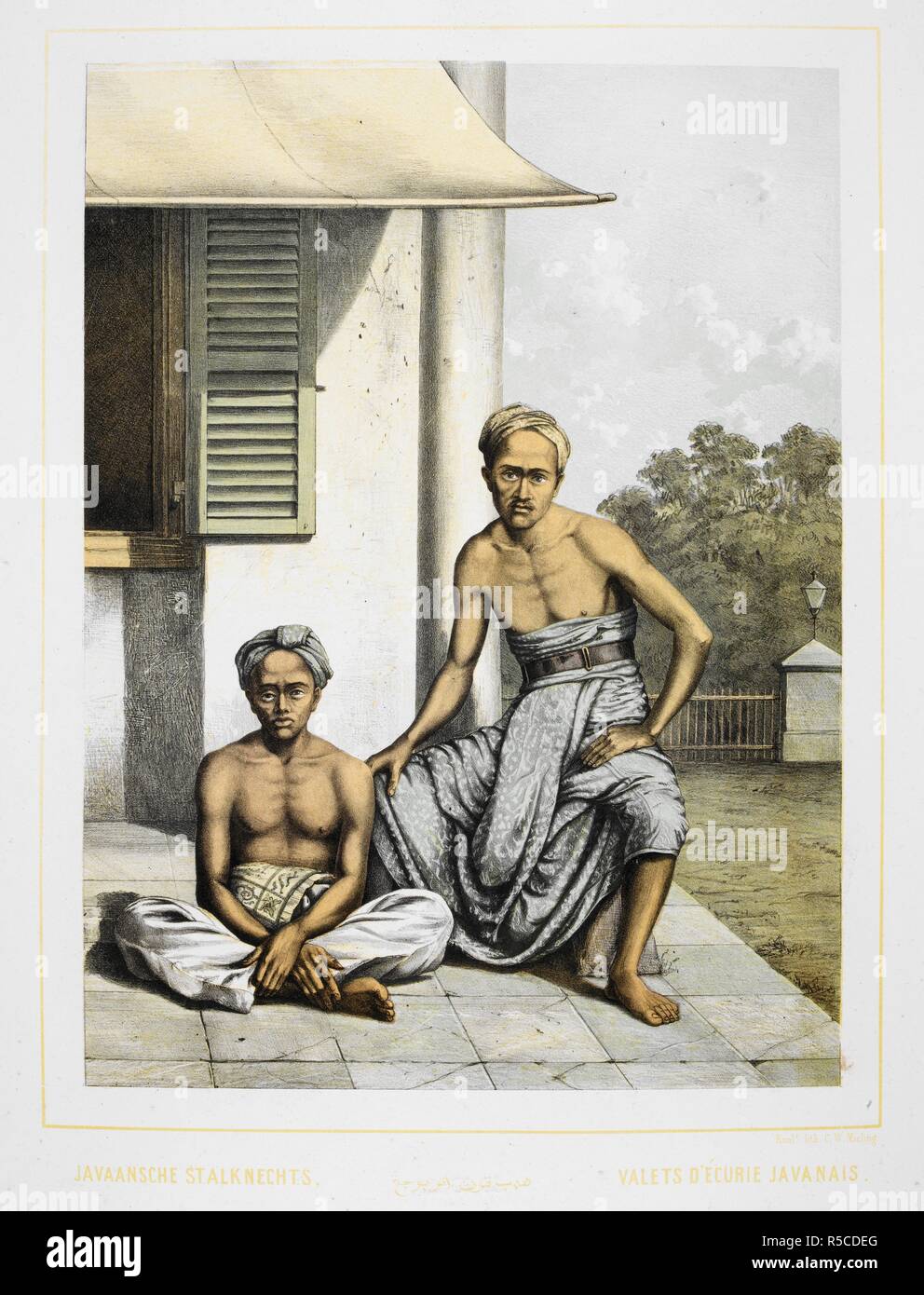 Javaanse Man Two Javanese Servants High Resolution Stock Photography and Images - Alamy