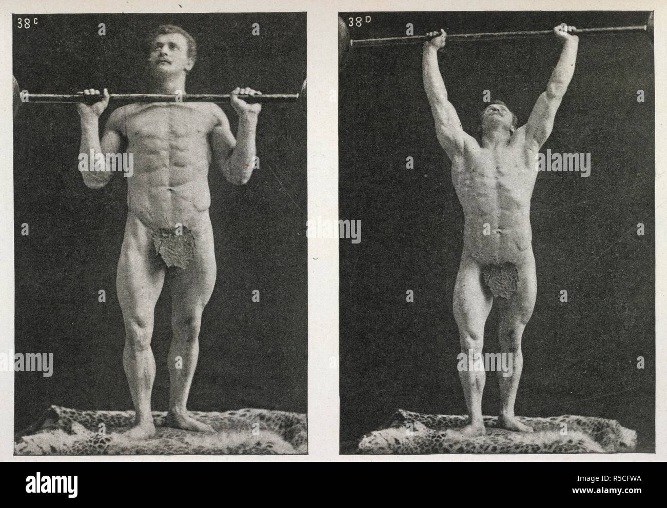 A Man Lifting A Weight Above His Head Sandow On Physical Training A Study In The Perfect Type Of The Human Form Preceded By A Biography Compiled And Edited Under Mr Sandow S