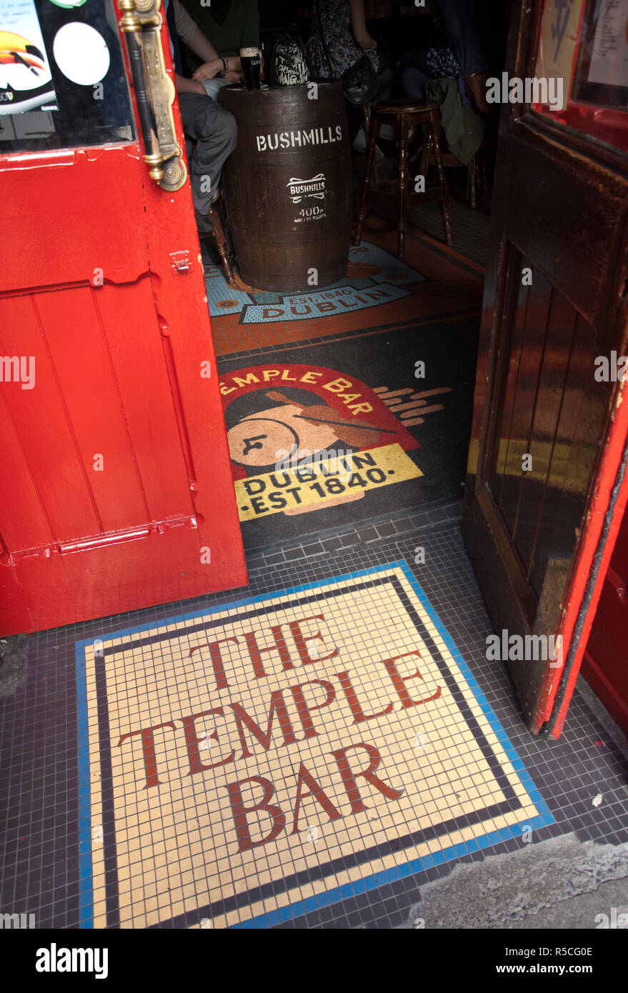 Temple Bar, Dublin, Irleand Stock Photo