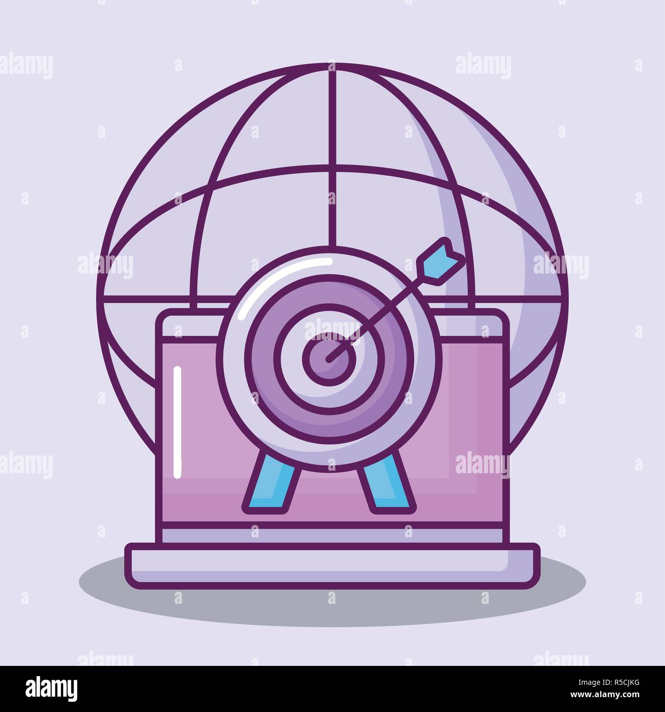 Targeting device Stock Vector Images - Alamy
