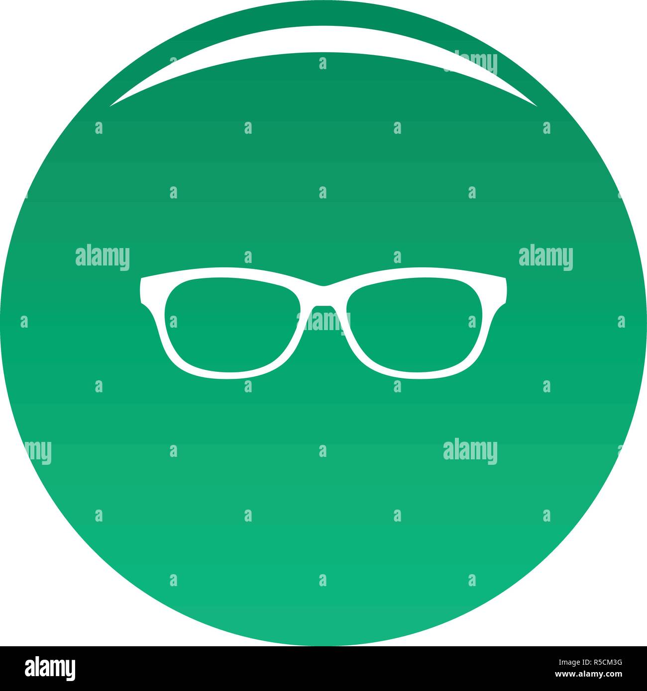 Photochromic spectacles icon. Simple illustration of photochromic ...