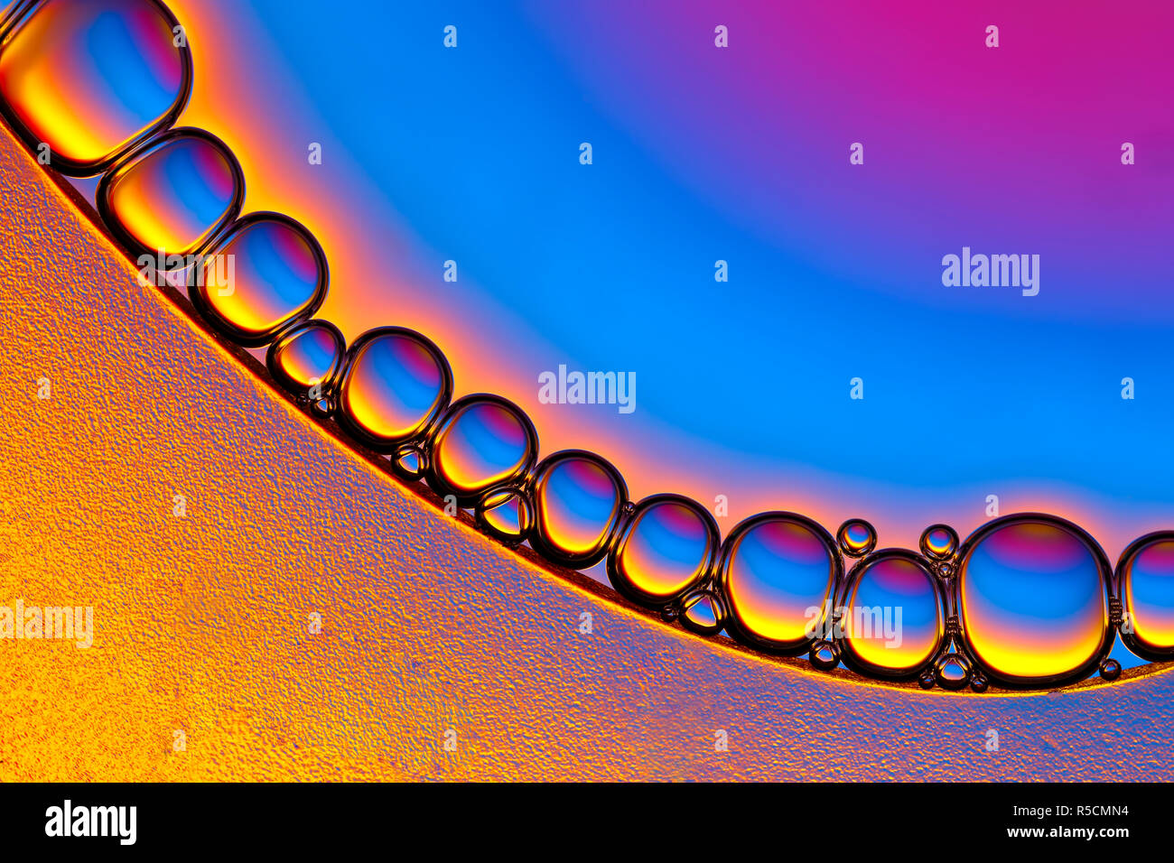 Abstract image of colorful soap bubbles Stock Photo - Alamy