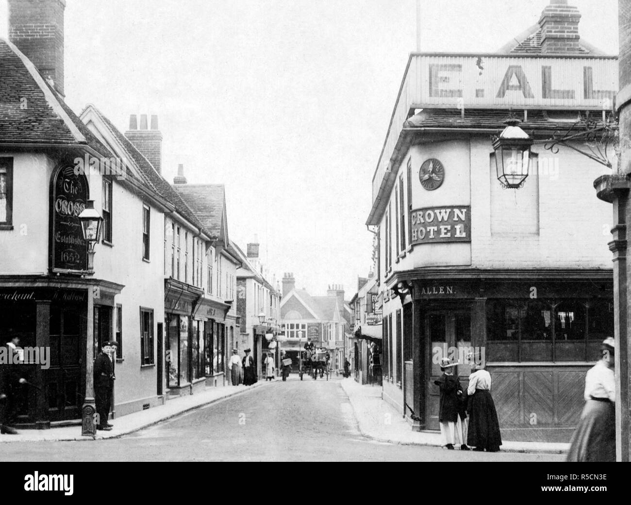 The crown at woodbridge hires stock photography and images Alamy