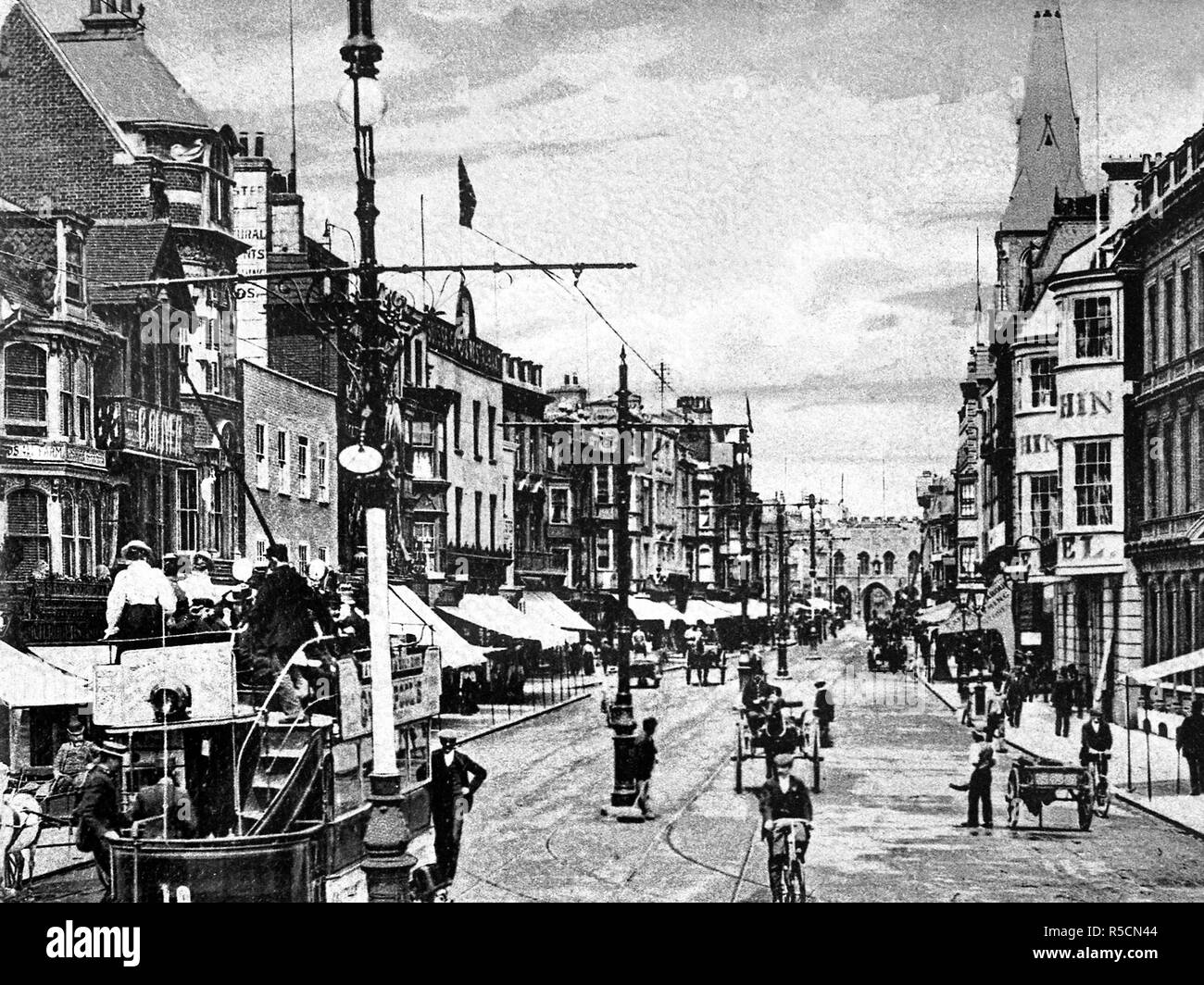 Victorian high street southampton hires stock photography and images
