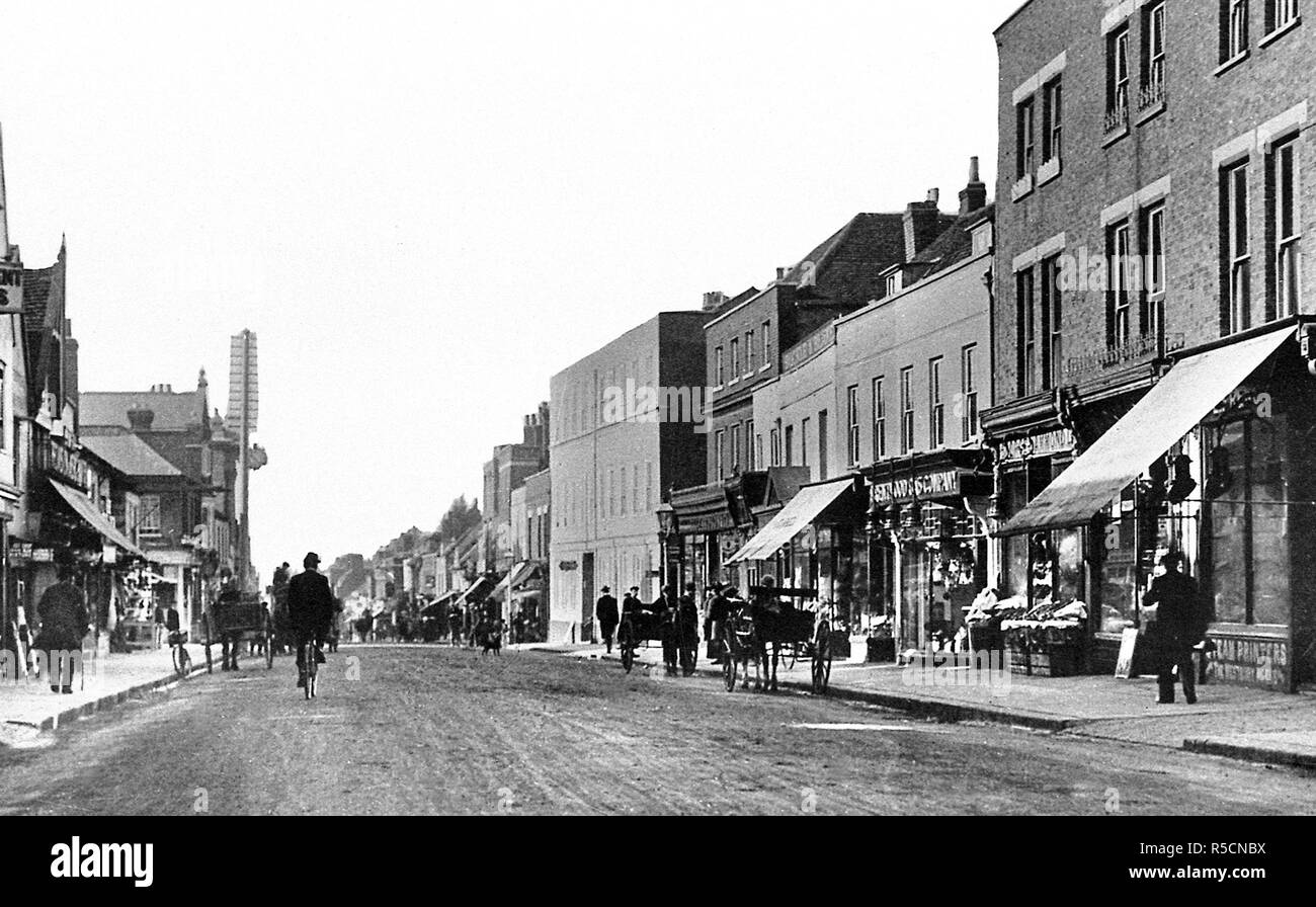 High Street, Brentford Stock Photo Alamy