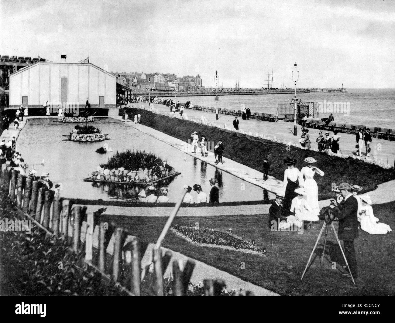 The spa bridlington Black and White Stock Photos & Images Alamy