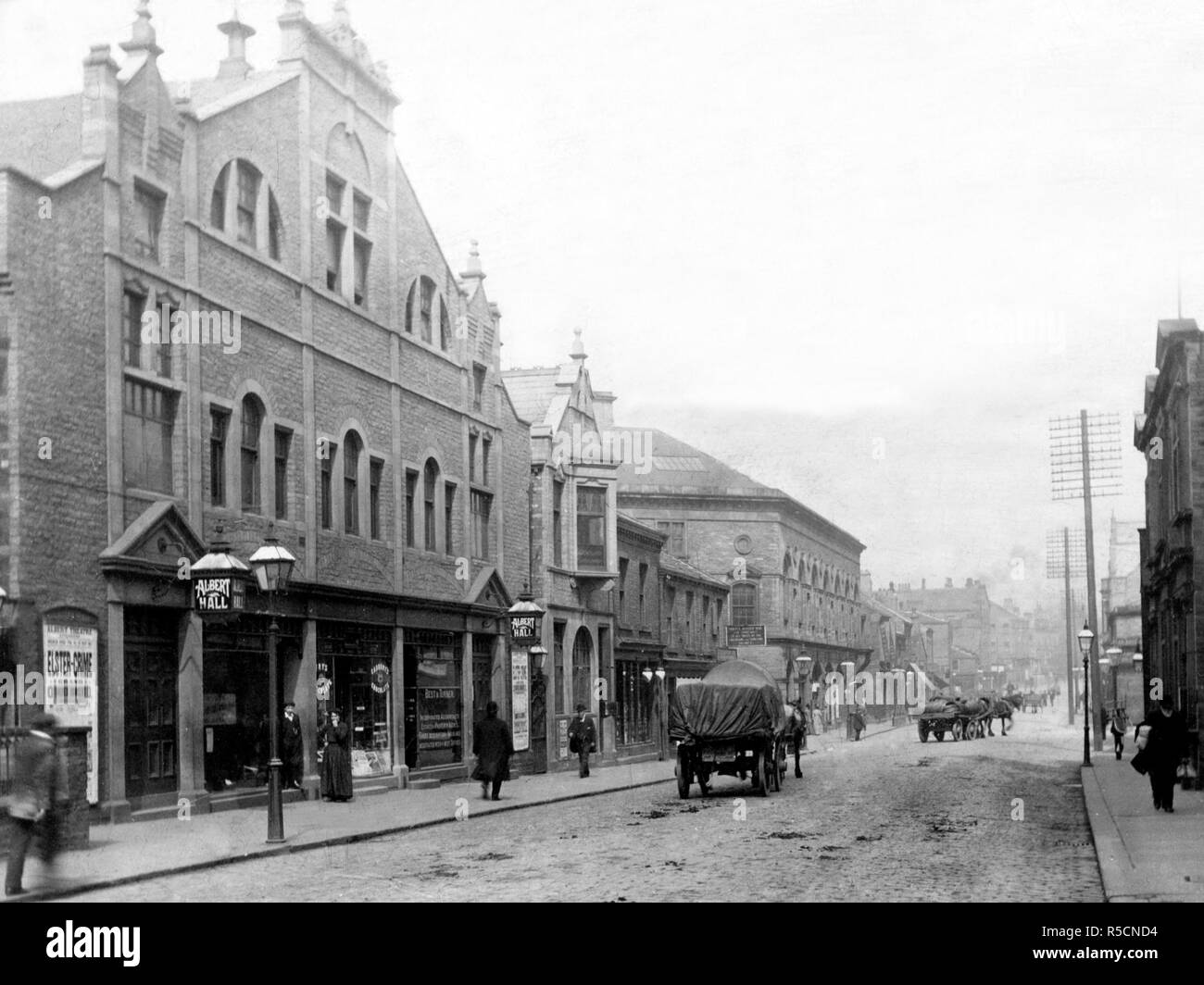 Huddersfield Road, Brighouse Stock Photo Alamy