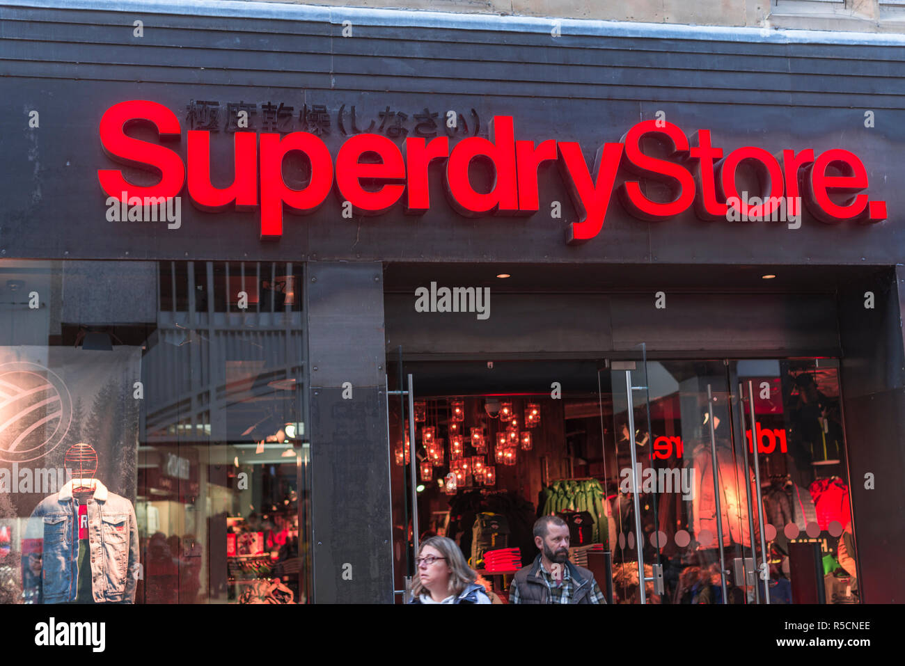 Superdry Store High Resolution Stock Photography and Images - Alamy
