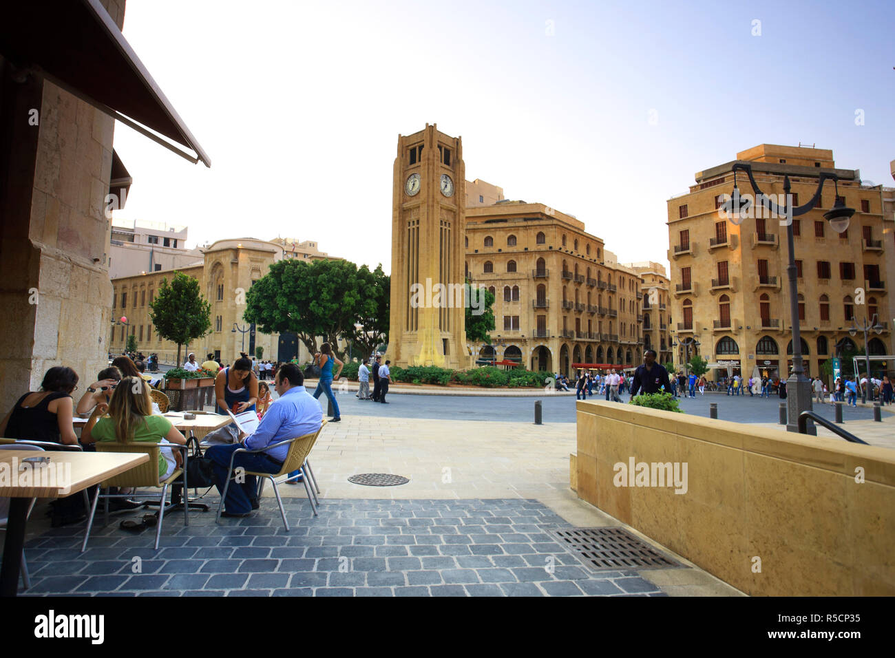 Lebanon Beirut Place D Etoile Stock Photo Alamy