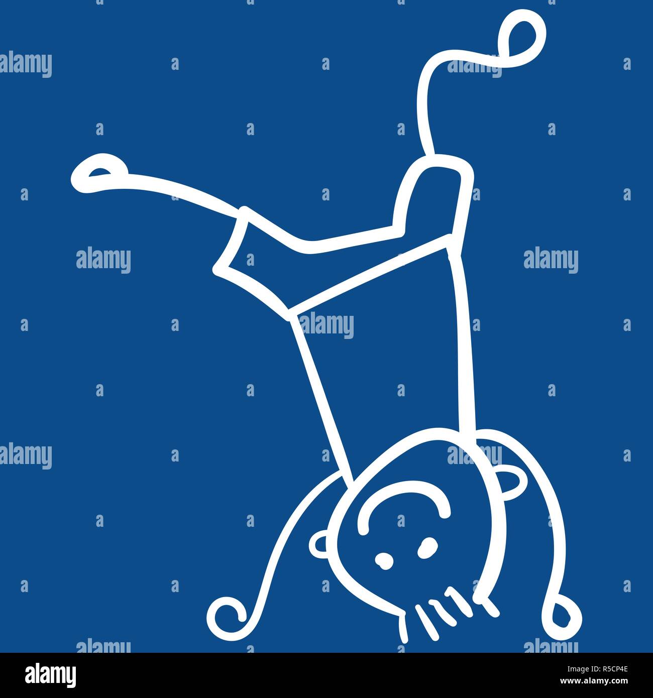 People kids standing in Stock Vector Images - Alamy