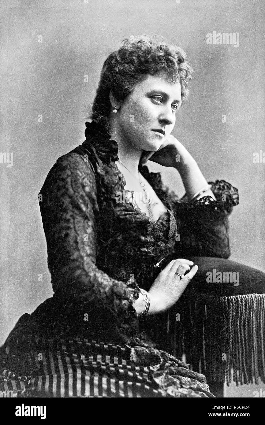 PRINCESS LOUISE, Duchess of Argyll (1848-1939) daughter of Queen Victoria Stock Photo